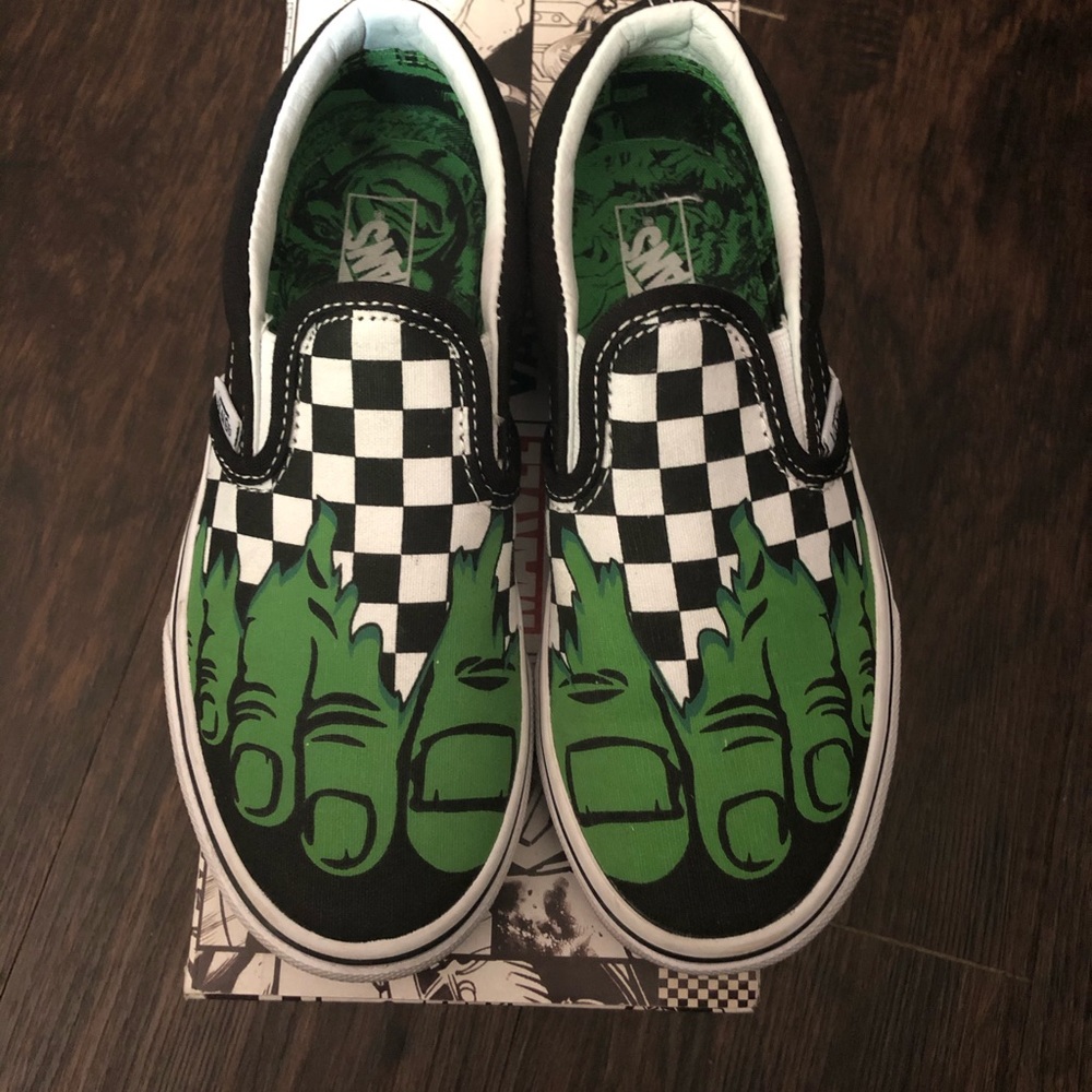 Marvel hulk checkerboard for kids